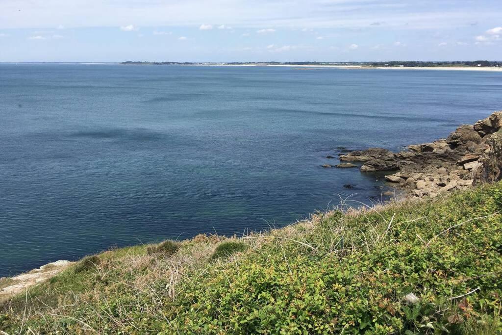 KERAUDREN RHUYS - Longère XVIIIe - 10 pers - 4 chb - plage à pied Saint-Gildas-de-Rhuys Exterior foto